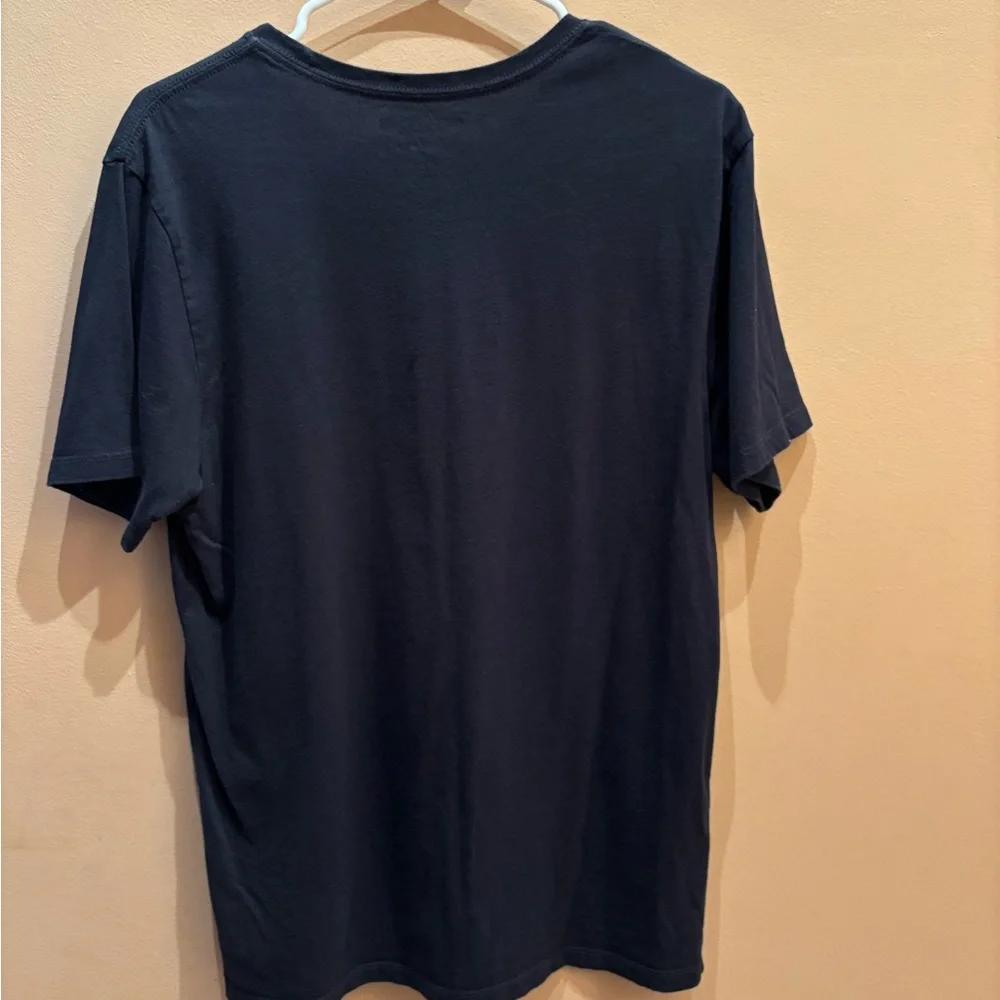 True Religion Short sleeve t-shirt featuring a tonal Buddha Logo graphic Size M
